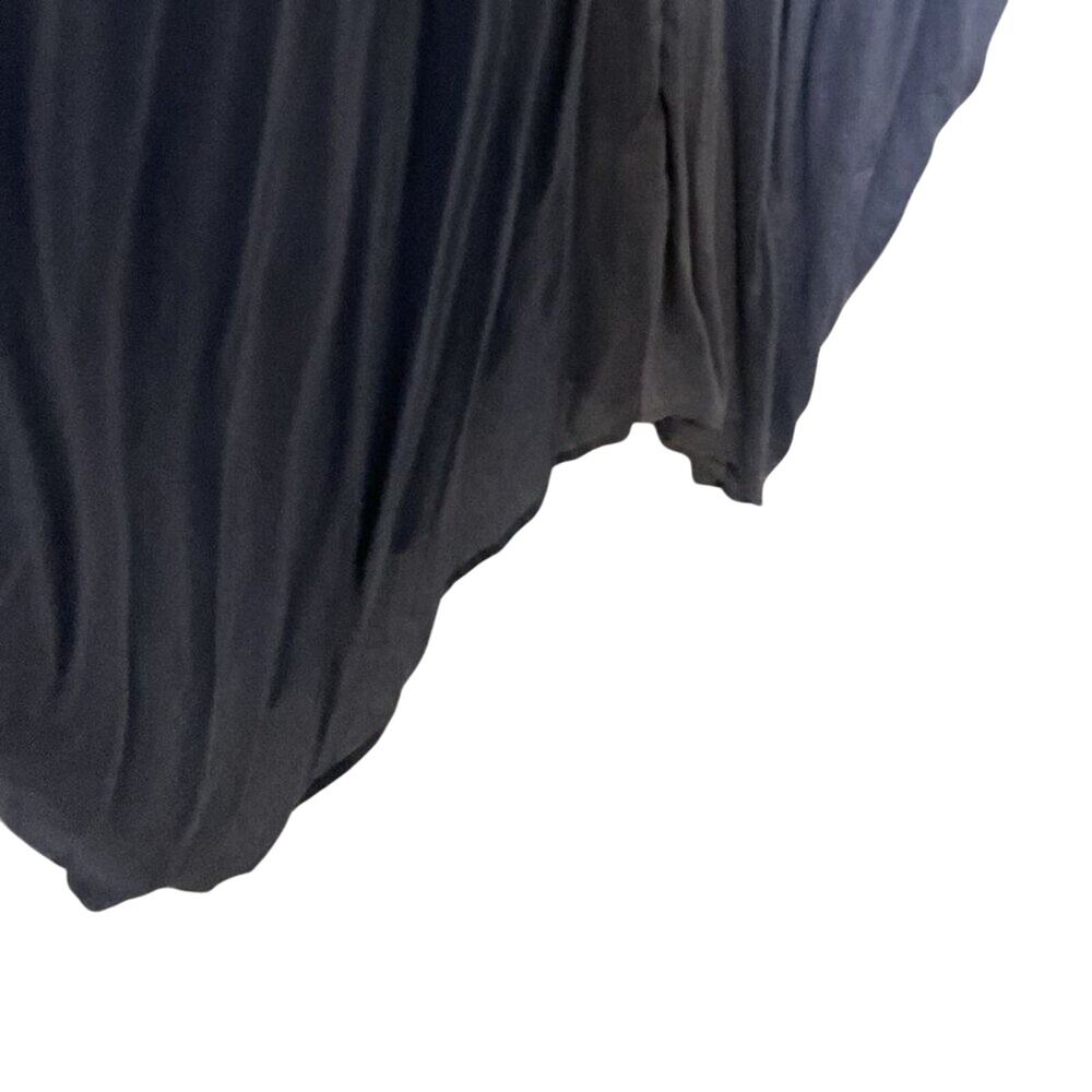 Elan - Sheer Double V-Neck Long Dress - Picture 6 of 7